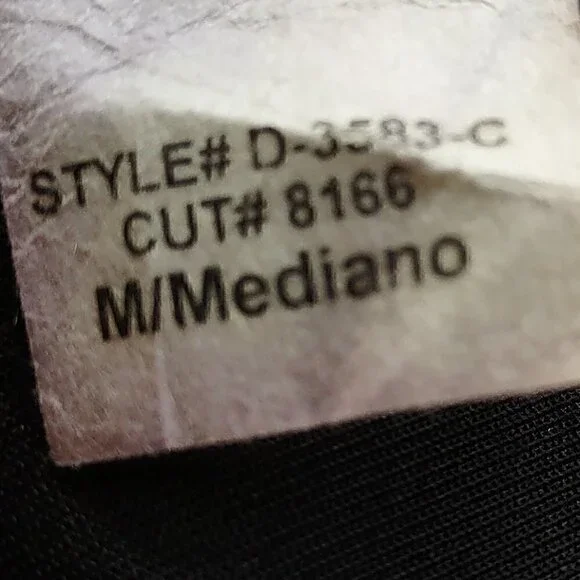 Codigo Burgundy, Gold, Sleeveless Zigzag Sequined Dress With Black Back Size Med - Picture 8 of 8